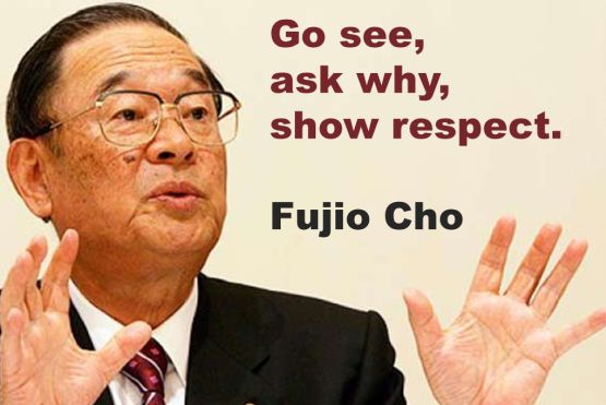 go see ask why show respect fujio cho toyota lean